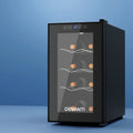 Devanti Wine Fridge Cooler 8 Bottles-0