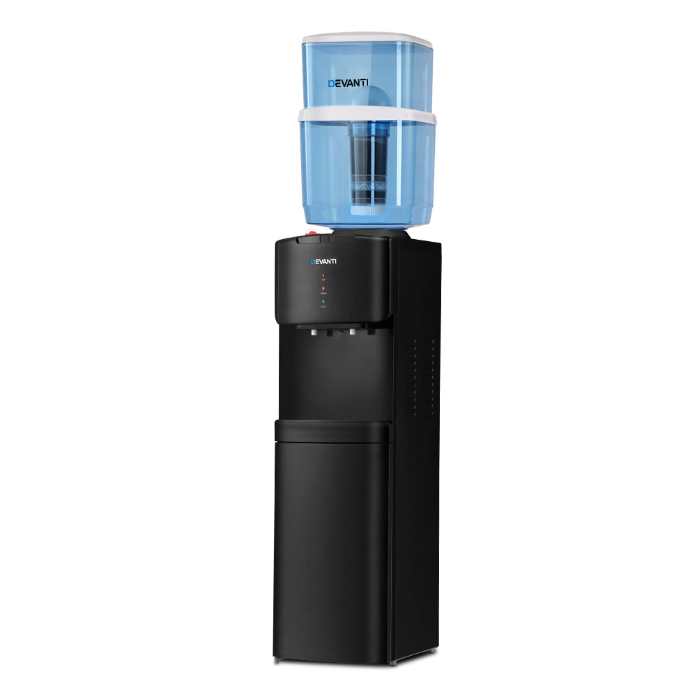 NNEDSZ Water Cooler Chiller Dispenser Bottle Stand Filter Purifier Office Black