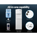 Devanti Water Cooler Dispenser Stand 22L Bottle White