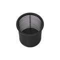 Black Mesh Pen Cup for Desk Organisation-0