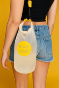 Towel to Go Roll N Go Bag – Waterproof & Transparent Dry Bag, Yellow (5 Liters)-0