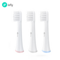 Infly P20C Elektromos Fogkefe Pótfej - Fehér (3db)-0