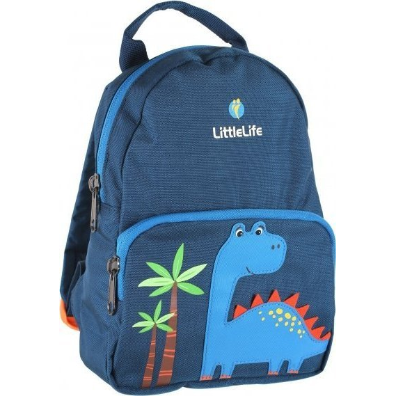 LittleLife Friendly Faces Toddler hátizsák; 2l; dinoszaurusz-0