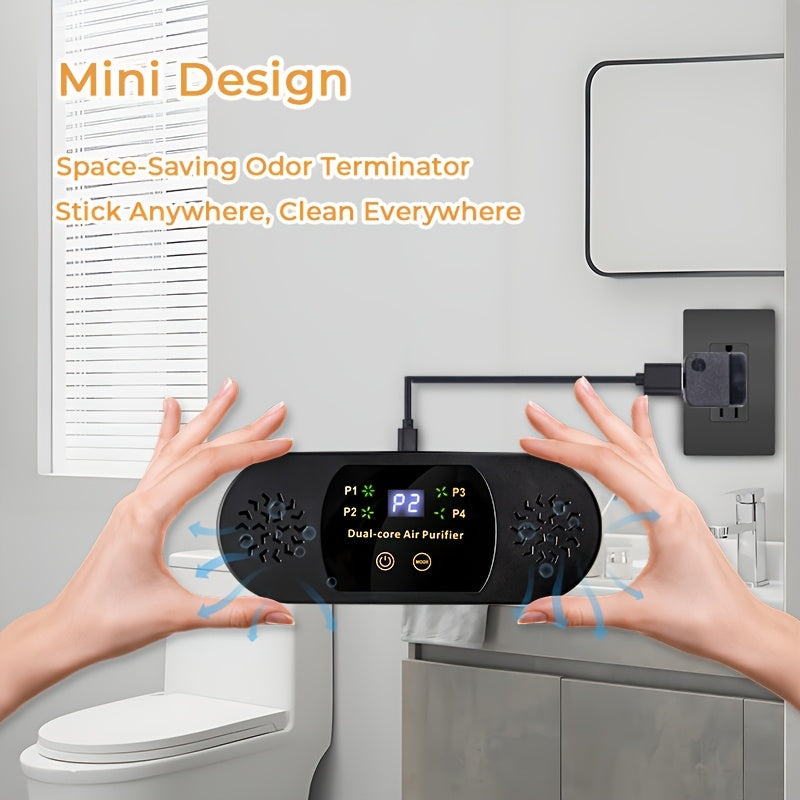 NNETM 3-in-1 Bathroom Air Purifier USB Powered