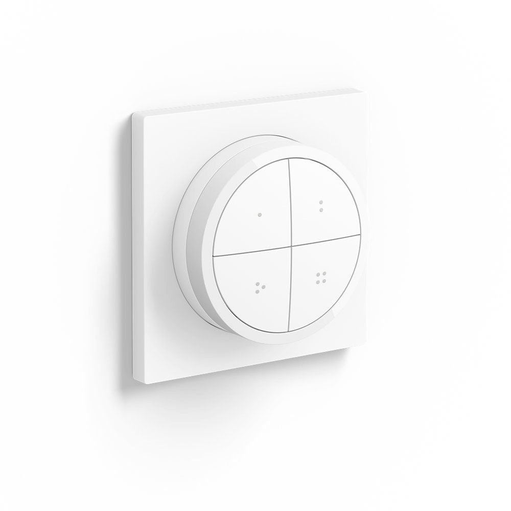 Philips 8719514440999 okos villanykapcsoló Vezeték nélküli Fehér-0