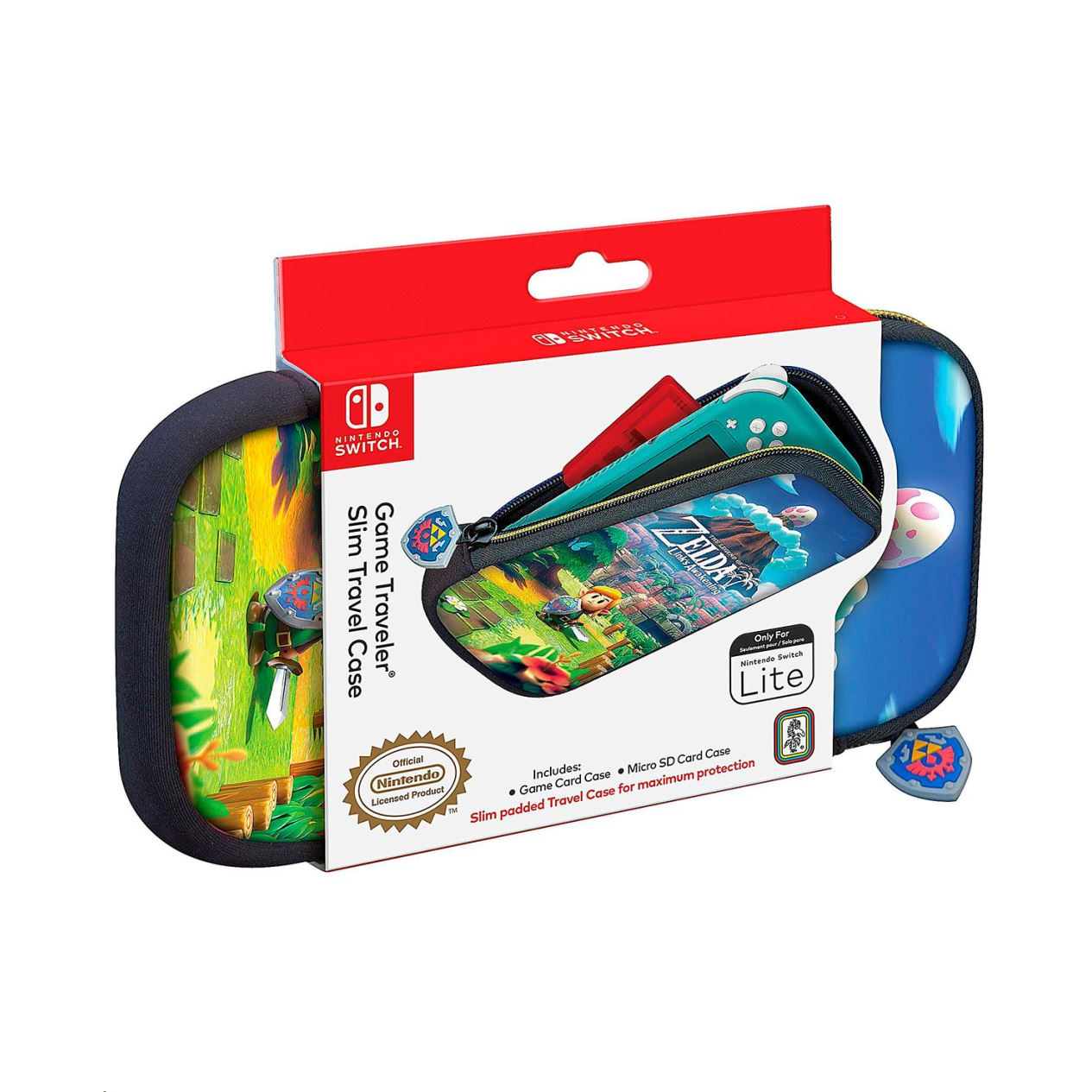 Nintendo Switch Lite Legend of Zelda: Link's Awakening puha utazótok-0