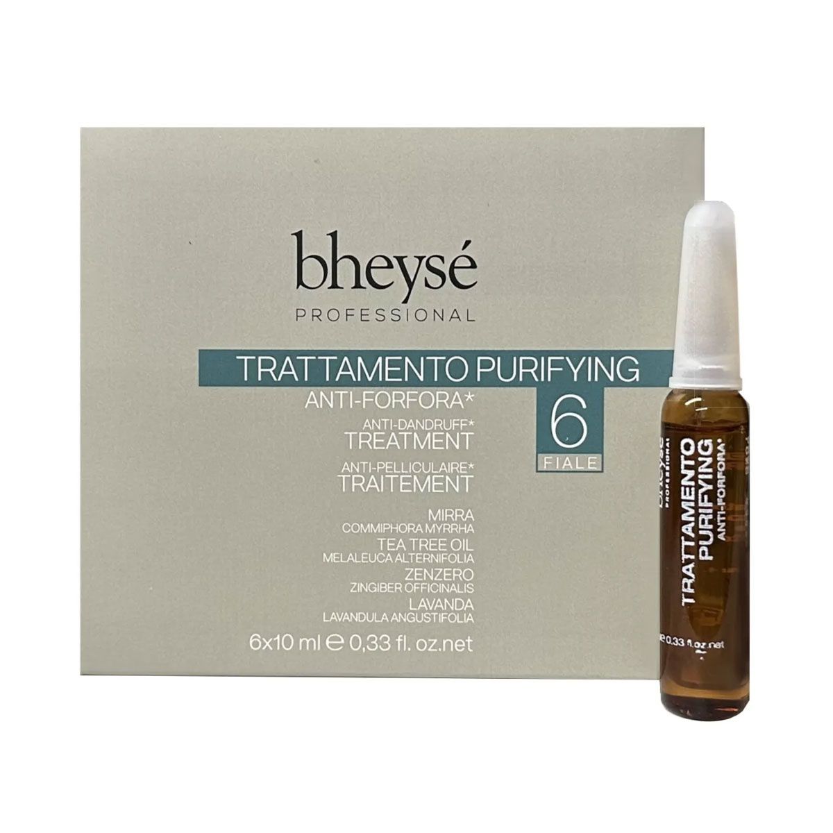 Bheysé purifying anti-dandruff treatment 6x10ml-0