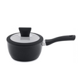 Berghoff Eclipse Ceramic Black Saucepan with Lid ø16cm-0