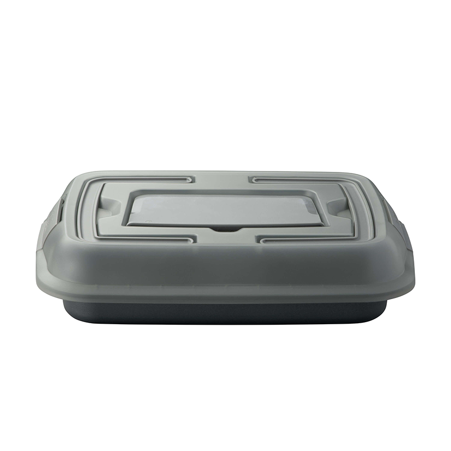 Pic berghoff gem baking dish with lid and cutter grey-0