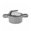 Berghoff Gem Covered Casserole Stay Cool Grey ø16cm-0