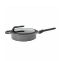 Berghoff Gem Sauté Pan Removable Handle with Lid Stay Cool Grey Ø28cm-0