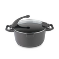 Berghoff Virgo cooking pot with lid black ø16cm-0