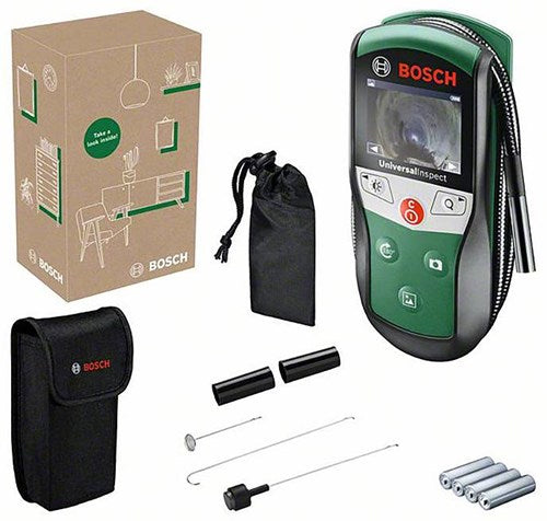 Bosch Green UniversalInspect Inspection Camera|including batteries - 06036870z0-0
