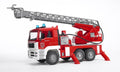 Bruder auto fire truck with pump-0