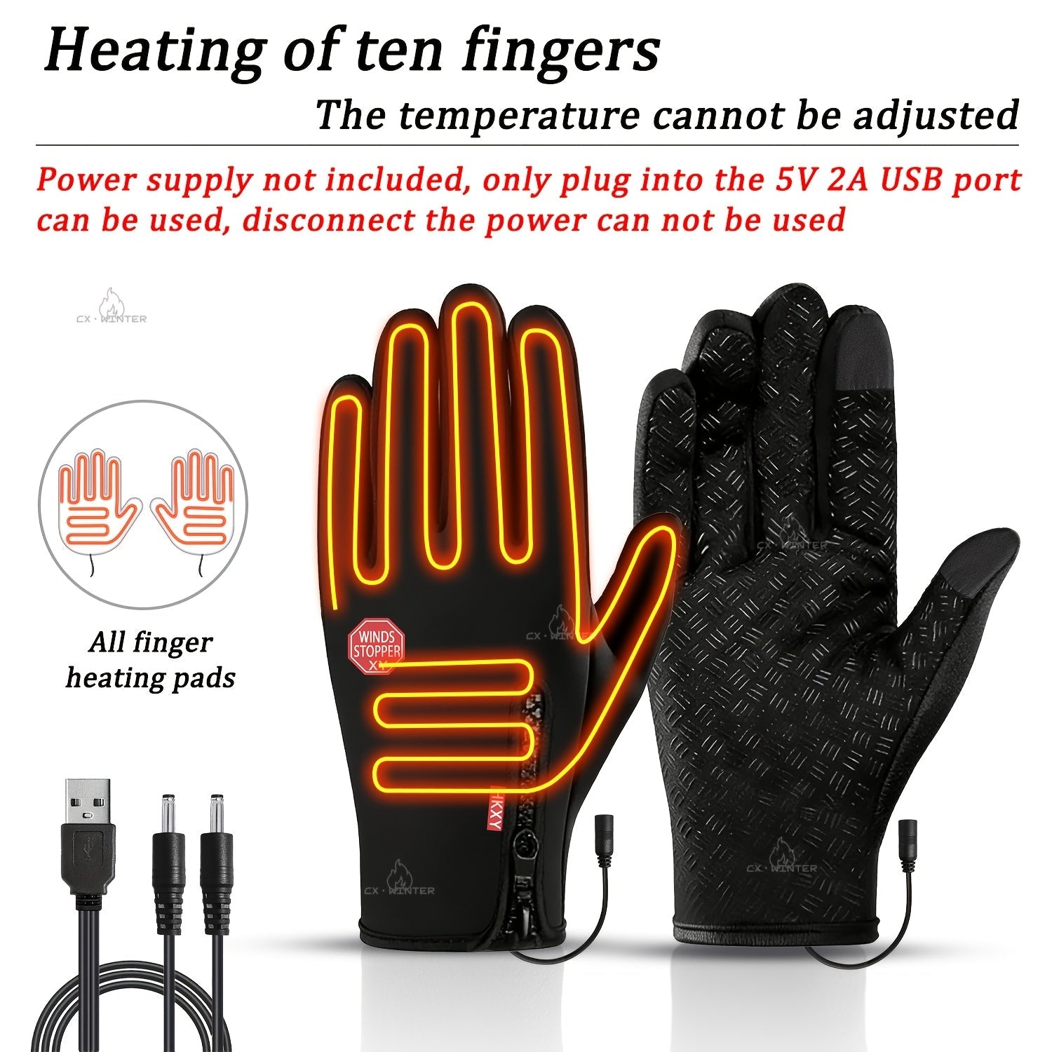 NNETM Intelligent Electric Heating Gloves