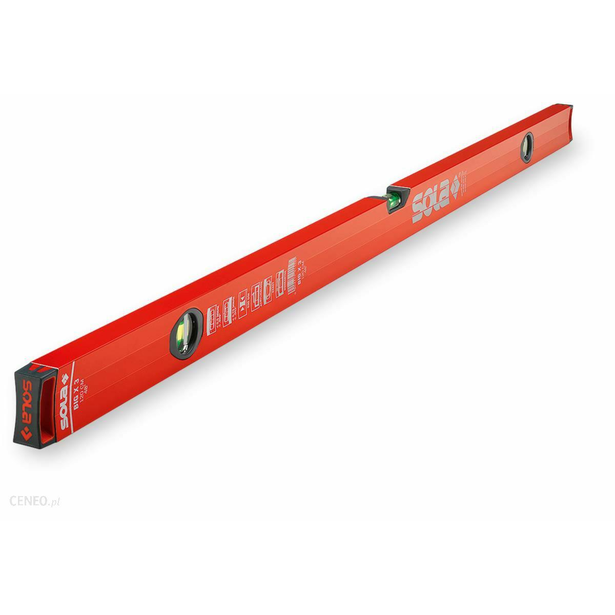 Sola 01373401 BigX 3 Alu-Vízmérték 120 cm-0