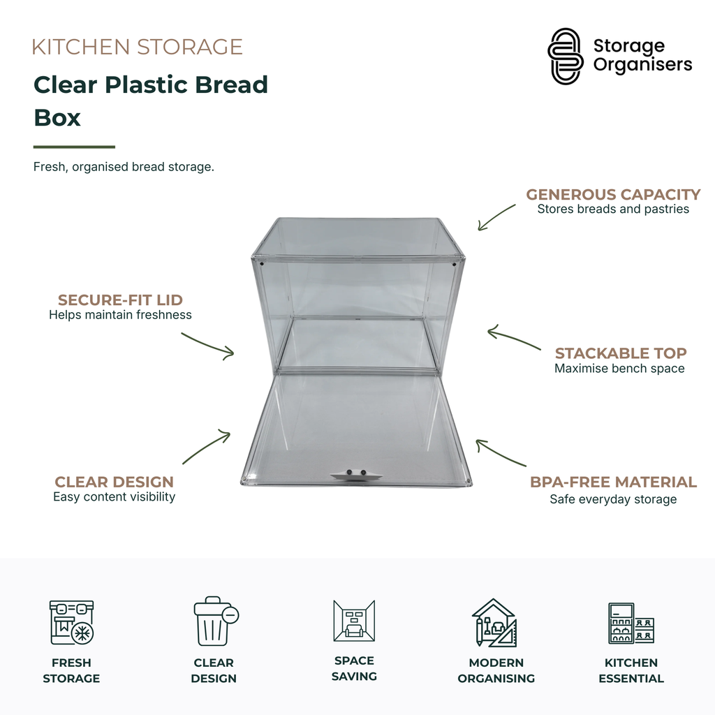 Clear Plastic Bread Box-3