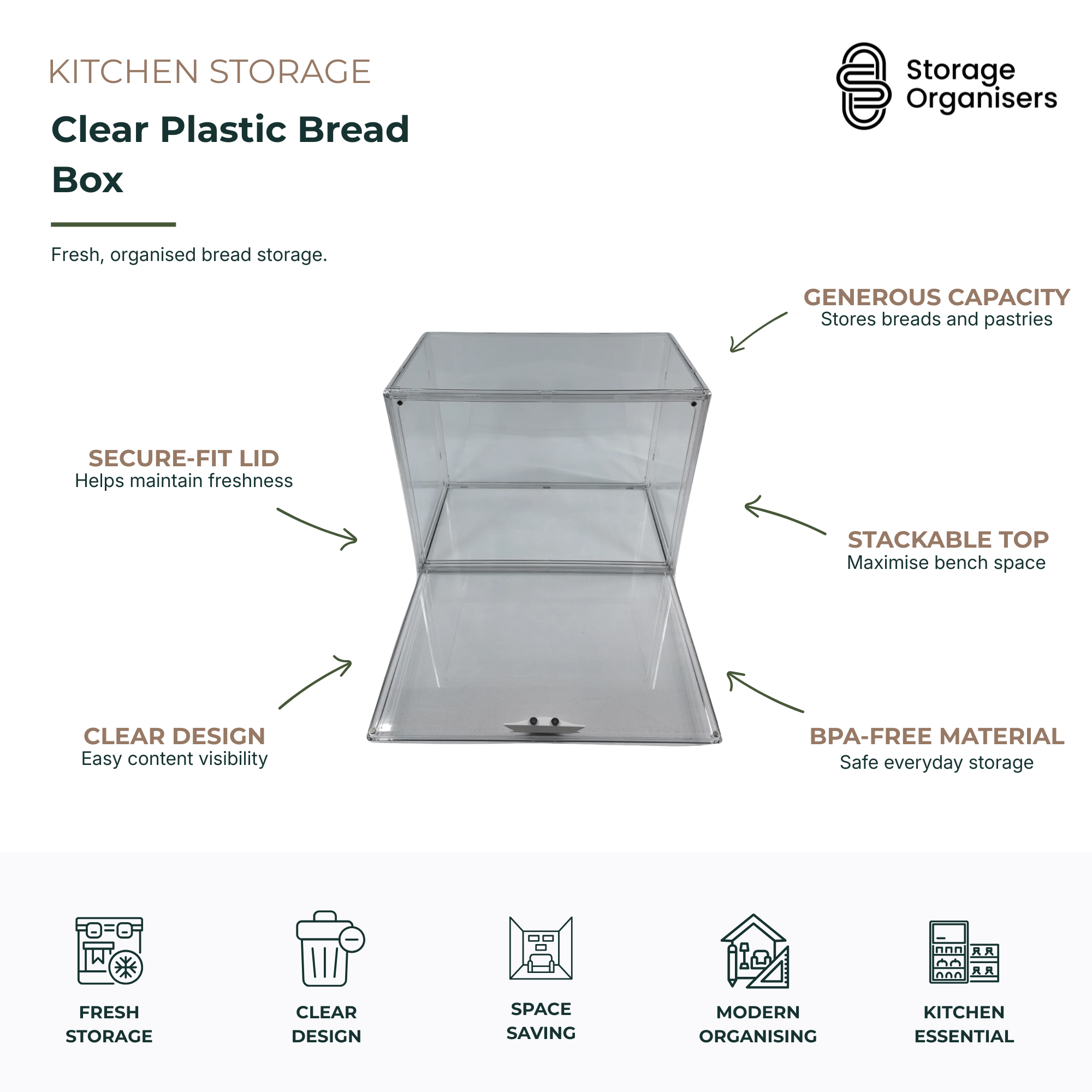 Clear Plastic Bread Box-3