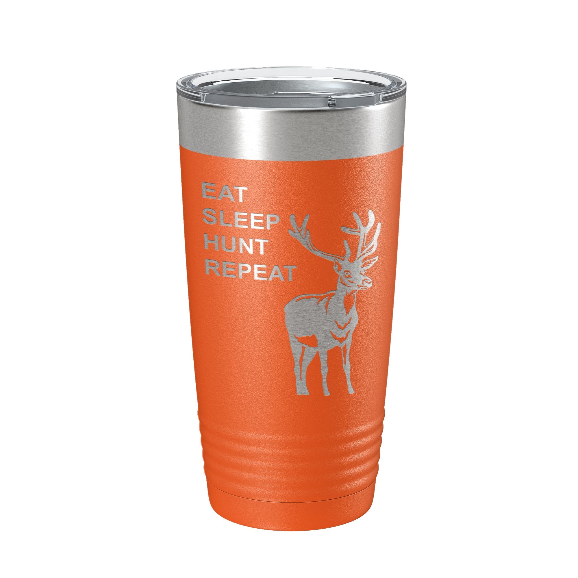 Deer Hunter Tumbler Eat Sleep Hunt Repeat Travel Mug Deer Hunting Insulated Laser Engraved Coffee Cup Gift 20 oz-17