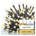 Emos LED fényfüzér 10m 100LED IP44 melegfehér-hidegfehér (D1AN01)-0