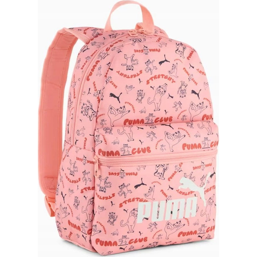Puma 25 9132402 rózsaszín mintás kicsi hátizsák-0