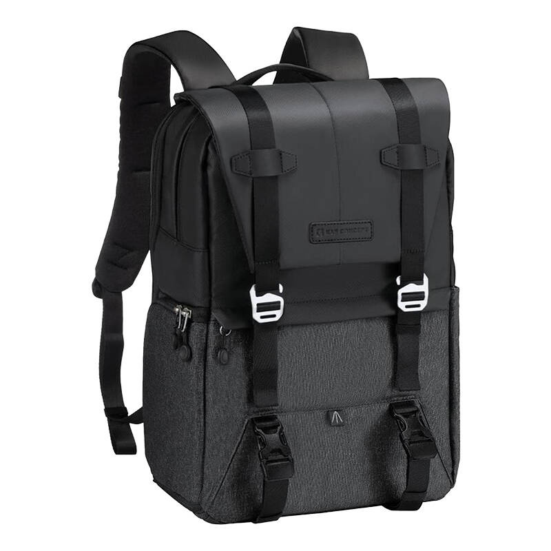 K-F CONCEPT 13-087AV5 Beta Backpack fotós hátitáska 20L fekete-szürke-0