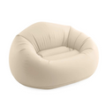 Felfújható fotel, Intex Beanless Bag, 137 x 127 x 74 cm, bézs, puha matt felületű kialakítás (66505NP)-0