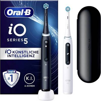 Oral-B iO Series 5 Duo elektromos fogkefe fekete/fehér-0