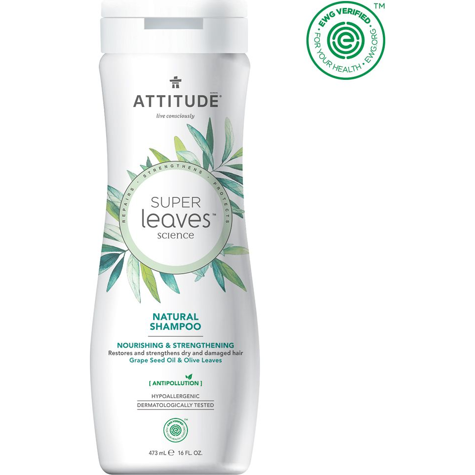 ATTITUDE Super Leaves Nourishing &amp; Strengthening Shampoo 473 ml-0