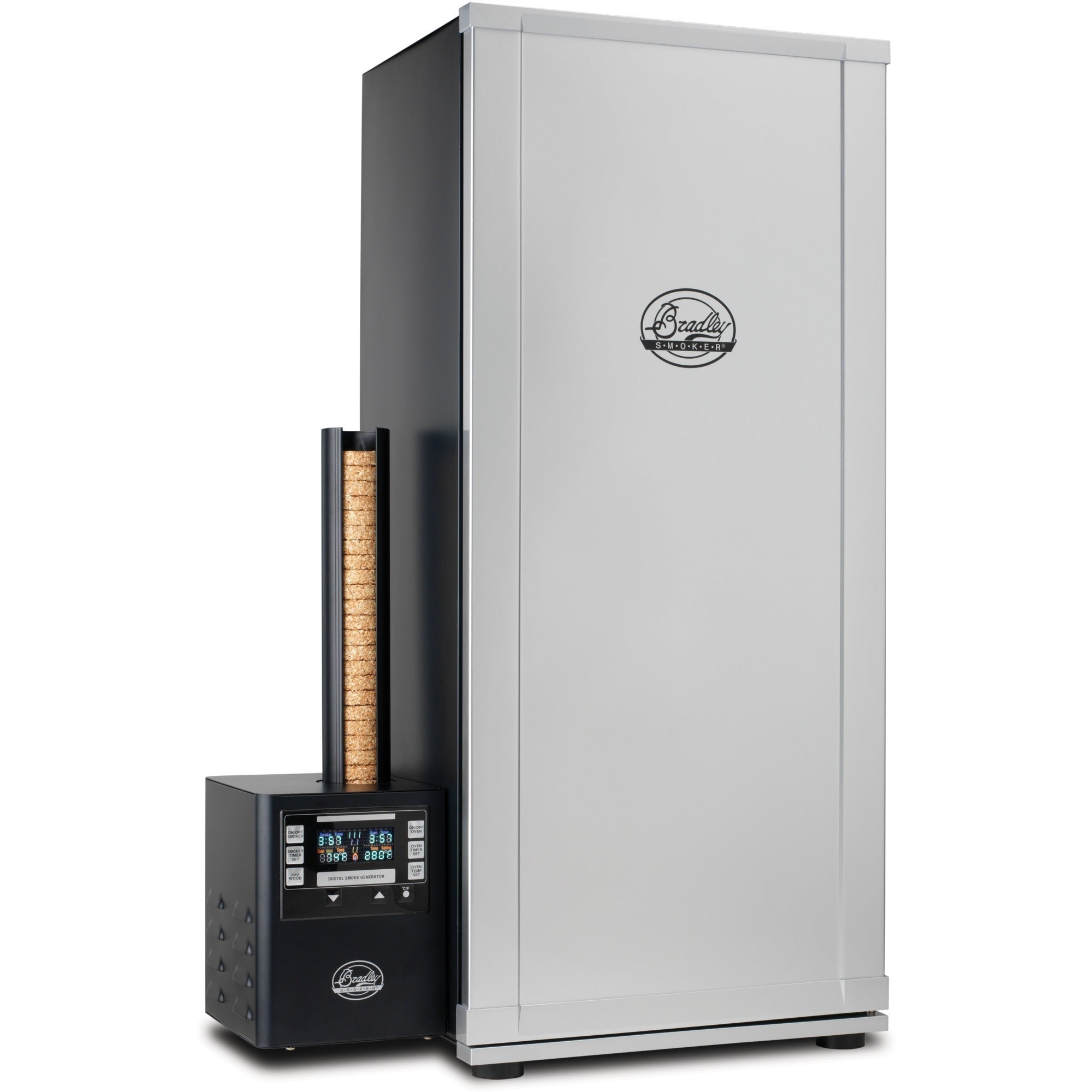 Bradley 6 Rack Digital Smoker (Stainless Steel)-0