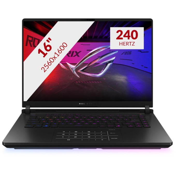 ASUS rog strix scar 16 g635lx-rw042w 16" copilot+ gaming laptop (zwart | core ultra 9 275hx | rtx 5090 | 64 gb | 1 tb ssd + 1 tb ssd)-0