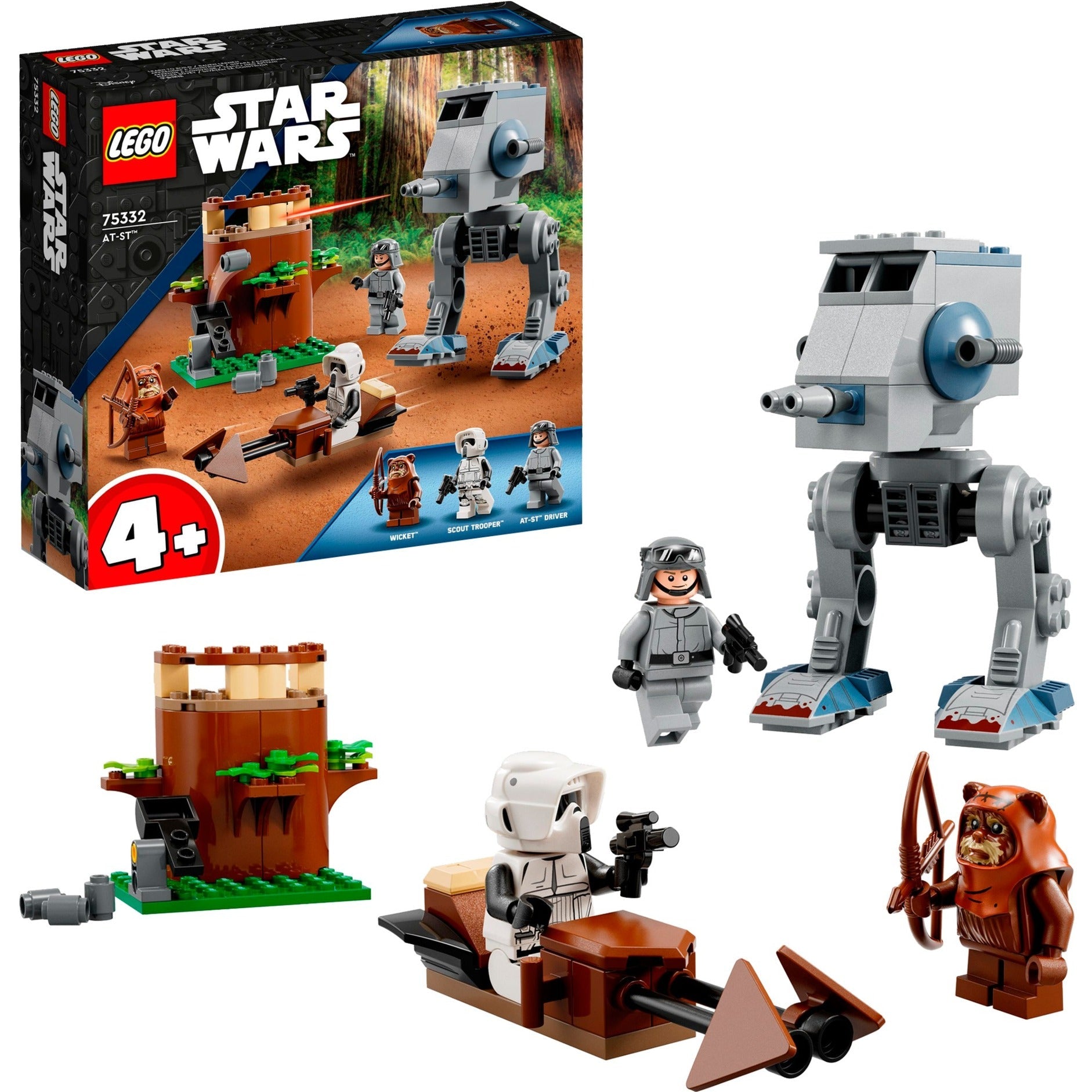 Lego Star Wars - AT-ST Building Toy (75332)-0