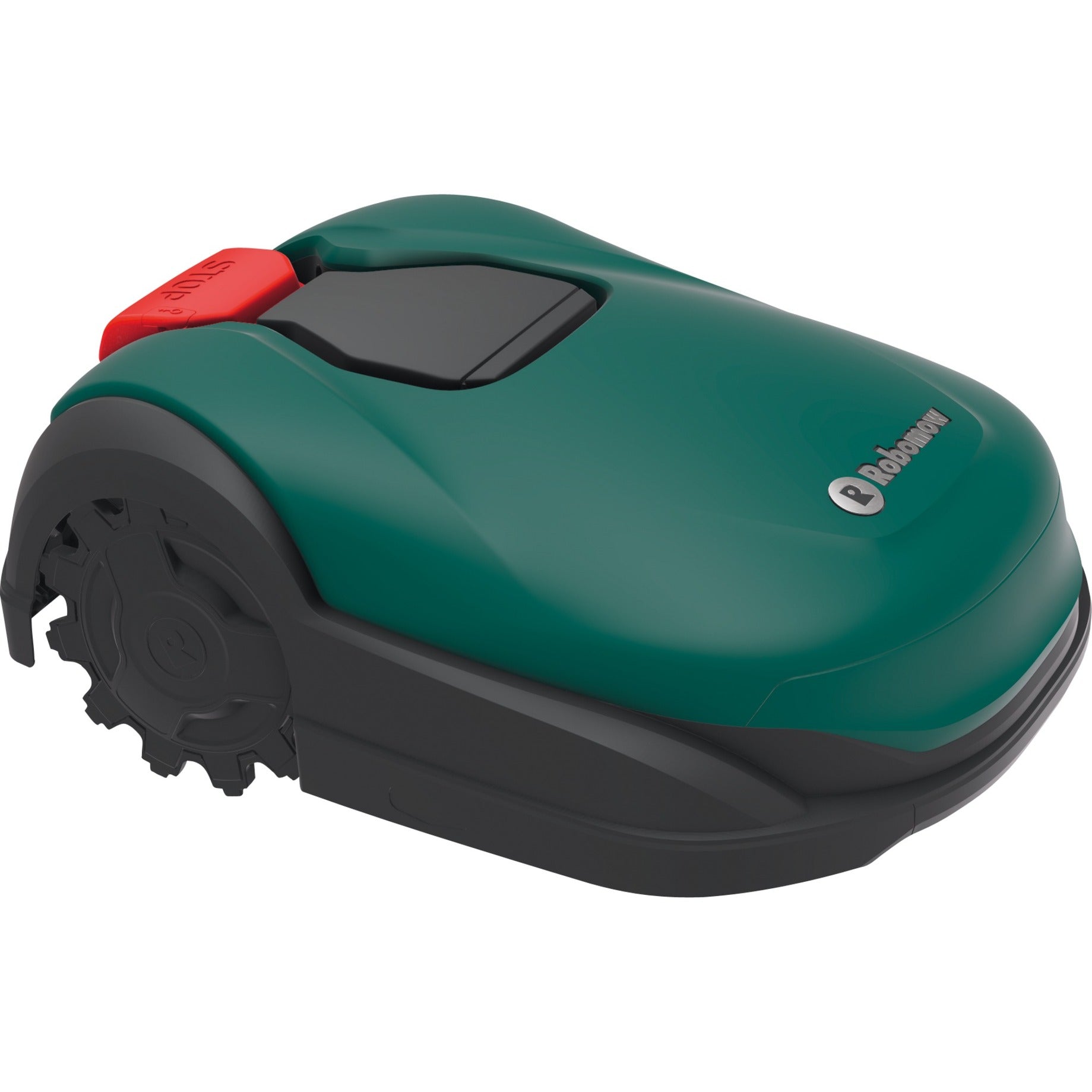 Robomow RK2000 Robotic Lawn Mower (Dark Green Black, 2,000 m², incl. Base Station, Bluetooth LE)