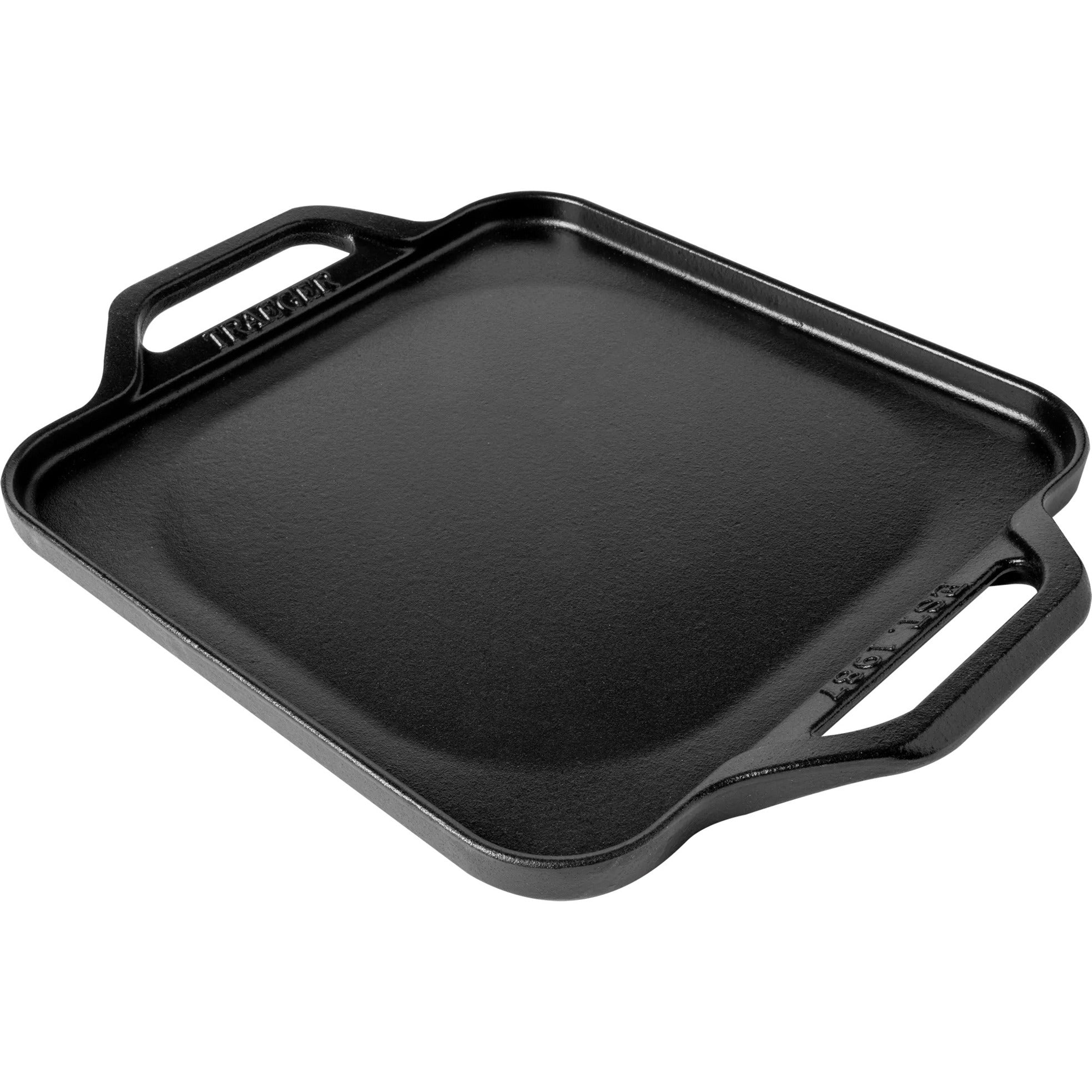 Traeger Induction Cast Iron Pan BAC703 Baking Roasting Pan (Black, 29 x 29cm)-0