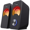 Trust Arys Compact 2.0 Speaker Set with RGB PC Speaker (Black)-0