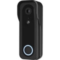 Trust draadloze video deurbel - doorcam-3000 - accu oplaadbaar met usb-c - 2k 3mp - geen abonnementskosten - inclusief chime - deurbel met camera - zwart-0