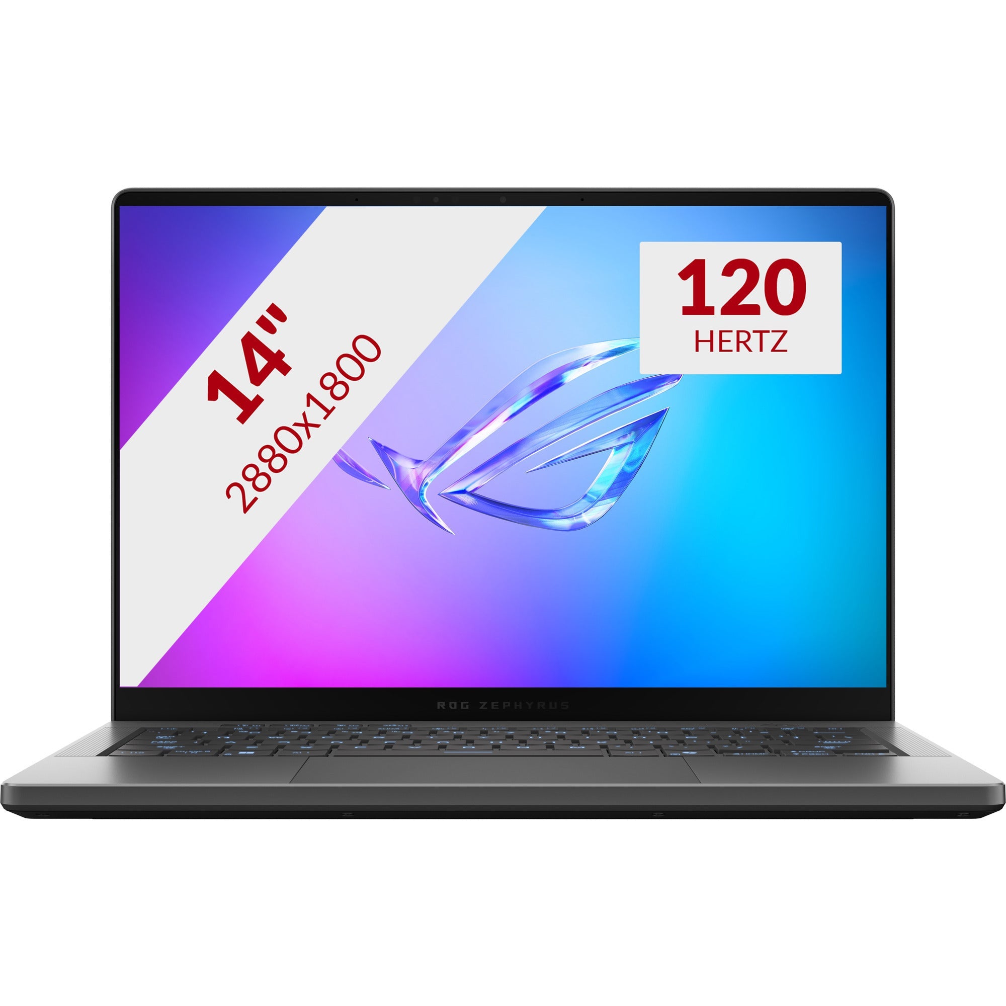 ASUS rog zephyrus g14 ga403up-qs005w 14" copilot+ gaming laptop (grijs | ryzen 9 270 | rtx 5070 | 32 gb | 1 tb ssd | oled)-0