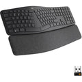 Logitech K860 Ergo keyboard, keyboard (black, Bluetooth, US International ISO)-0