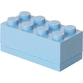 Room Copenhagen LEGO Mini Box Lunchbox (Blue, 8 studs)-0