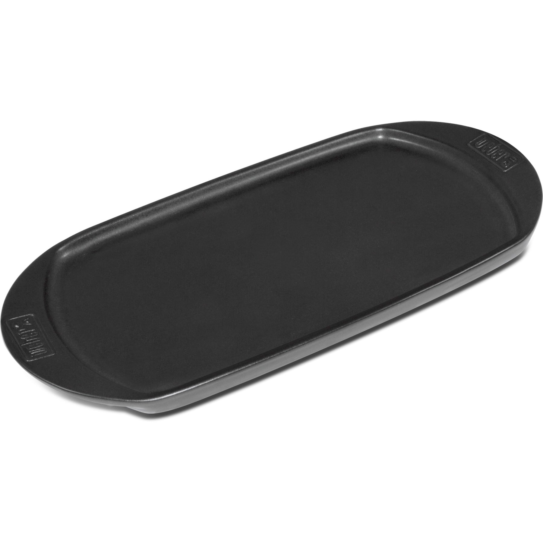 Weber griddle grill plate (black, 40 x 22 cm)-0