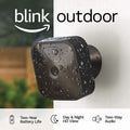 Blink Outdoor (3rd Gen) Add-On Home Security Camera | HD Video work wi-0