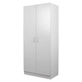 Two-Door Hanging Wardrobe-0