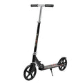 MONVELO Folding Scooter Dual Large Wheels Black-0