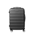 Slimbridge 20" Carry On Luggage Case Grey 20 inch-0