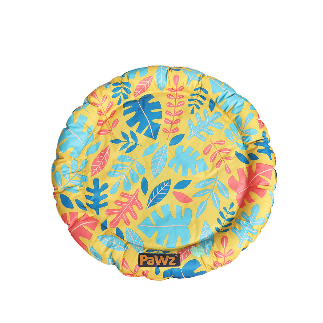 PaWz Pet Cool Gel Mat Cat Bed Dog Bolster L Large-0