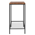 Levede Industrial Side Table 2-Tier Shelf End Table