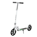 MONVELO Folding Scooter Dual Large Wheels White-0