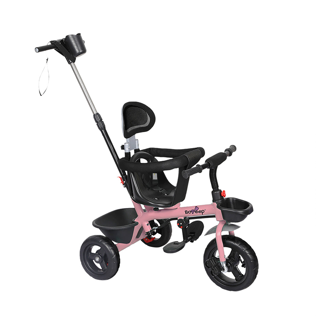 BoPeep Kids Tricycle Ride On Trike Toddler Pink-0