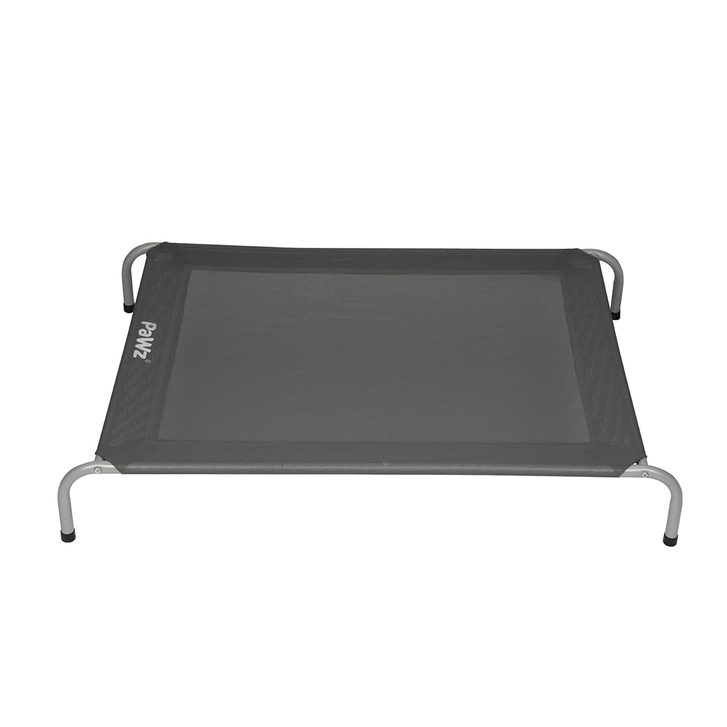 PaWz Elevated Trampoline Pet Bed Dog XL Grey X-Large-0
