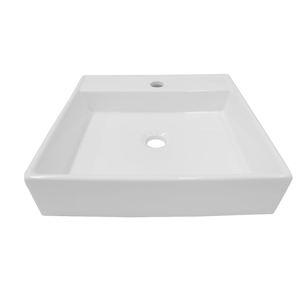 NNEIDS Ceramic Basin Bathroom Wash Counter